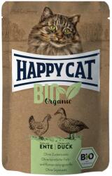 Happy Cat Bio Organic alutasakos eledel - Baromfi és kacsa 12 x 85 g - petissimo