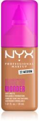 NYX Professional Makeup Make ‘Em Wonder könnyű mattító alapozó árnyalat 22 Medium 30 ml