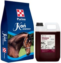 Purina Sport Horse 25 kg + melasă de sfeclă Lab-v 5 l