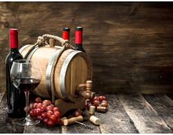 Blueback MAT Composition56 bor - szőlő - hordók - borospince tapéta, 300 x 200 cm (BBIMG2242)