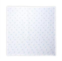 Lorelli Scutec Pled Lorelli Muselina 80x80 Cm Aquatic Floral Alb (1034009 2306)