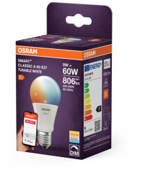 OSRAM Smart+ ZigBee E27 LED, 9 W, 806 lm, 2700-6500 K, dimmelhető (4099854460234)