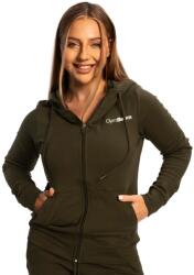GymBeam Women‘s Limitless Zip Up Hoodie Espresso Női melegítőfelső S