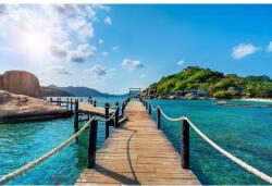 MÉDIA Öntapadó és mosható fotótapéta, 270 x 200 cm, Nang Yuan Island Thaiföld (FOTOTAP3459)