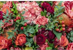 Blueback MAT Flori156 Rózsaszín virágkompozíció tapéta, 300 x 200 cm (BBIMG1787)