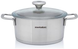 Metalac Santino Metalac 2, 6 literes lábas üvegfedővel, 20 cm (376597)