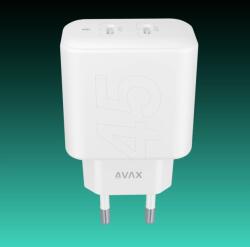 AVAX CH602W SPEEDY+ 45W GaN gyors töltő adapter (CH602W)