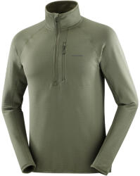 Salomon Essential Lightwarm HZ M férfi funkcionális pulóver XXL / zöld