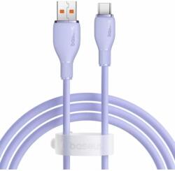 Baseus Cablu Date/Incarcare Baseus Pudding Series USB La USB-C 100W Fast Charging 2m Violet (P10355703511-01)