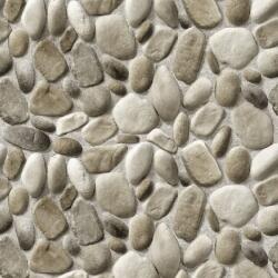 MÉDIA Szürke folyami kőfal öntapadós és mosható fali tapéta, 270 x 200 cm (FOTOTAP723)