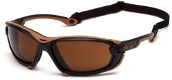  Szemüveg Carhartt Toccoa bronz, polikarbonát, fekete/barna