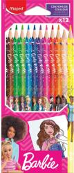 Maped Barbie színes ceruza készlet, 12 szín (1034861250)