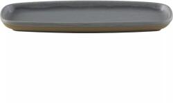 Churchill Emerge lapos tányér, hossza: 251 mm, szélessége: 100 mm, szürke