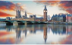 MÉDIA Öntapadó és mosható falfestmény Big Ben, Parlament, London, 350 x 200 cm (FOTOTAP8163)