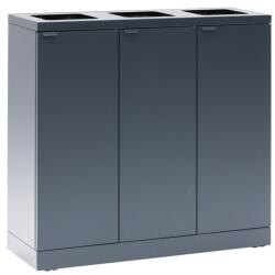 BICA 868 szelektív hulladékgyűjtő szemetes, 3x65 l