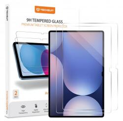 Techsuit Folie de protectie Ecran Techsuit ArmorGlass CrystalHD pentru Samsung Galaxy Tab S10+ / Tab S9 FE+, Sticla Securizata, Full Glue, Set 2 bucati - evomag