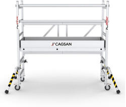 CAGSAN gurulóállvány Protube FN180 - Munkamagasság: 2, 9m (ProTUBE FN96)
