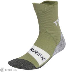 adidas Terrex Trail zokni, zöld (M)