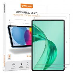 Techsuit Folie de protectie Ecran Techsuit ArmorGlass CrystalHD pentru Honor Pad X8a / Xiaomi Pad 6 / 6 Pro, Sticla Securizata, Full Glue, Set 2 bucati - evomag