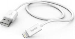 Hama Cablu de Incarcare Hama Lightning 0.6m Alb (4047443378132)
