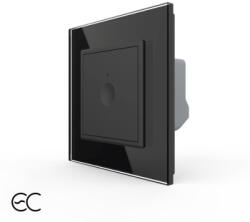 LIVOLO Intrerupator Simplu cu Touch LIVOLO cu Rama din Sticla - Protocol ZigBee EC Negru (VL-FC1Z2-2B-12)
