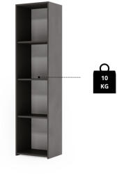  LONI 160x40 cm-es polc - szürke színű polcok