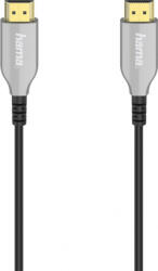 Hama Cablu HDMI Hama 4K Stecher - Stecher Aurit 20m Negru - Gri (4047443441188)
