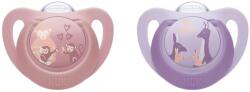 Nuk Protecții din silicon NUK First Choice - 18 luni+, 2 bucăți, maimuță/cangur (10177247)