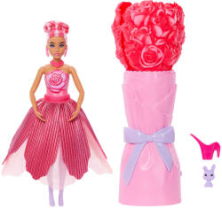 Mattel Barbie, Petal Pop, papusa surpriza, floare rosie Papusa Barbie