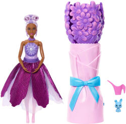 Mattel Barbie, Petal Pop, papusa surpriza, floare violeta Papusa Barbie