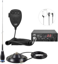 PNI CB rádióállomás készlet PNI Escort HP 8001L ASQ + CB antenna PNI ML145 mágnessel 145/PL