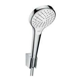 Hansgrohe Set de dus Hansgrohe Croma Select S cu porter si furtun crom - alb (28093400)