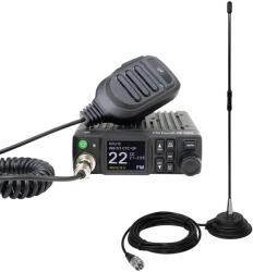 PNI CB PNI Escort HP 8900 ASQ rádióállomás, 12-24V CB PNI Extra 40 antennával