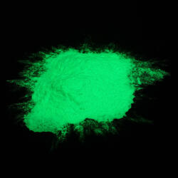  Foszforeszkáló pigment - neonzöld, 10-30 mikron, 1000 g - pepita