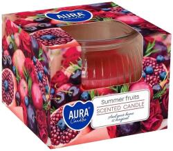 BISPOL Lumânare parfumată Bispol Aura - Summer Fruits, 80 g (sn69-405)