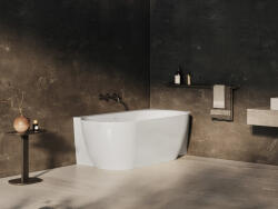 RAVAK Freedom Corner II Tec 175x86 jobb, akrilkád, fehér, fehér lefolyó CC81A00000 (CC81A00000)