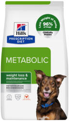 Hill's Prescription Diet 6, 5kg Hill's Prescription Diet Metabolic Weight Management csirke száraz kutyatáp