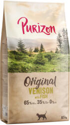 Purizon 2x6, 5kg Purizon Original szarvas & hal - gabonamentes száraz macskatáp