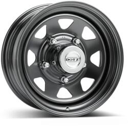  6/139, 7 16X7 ET33 Dakar dark 100 Dotz lemezfelni