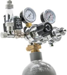 INVITAL Set complet de două etape CO2 cu comutator nocturn și o sticlă de 5 litri (INS00188)