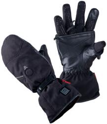 W-TEC Fűthető kesztyű W-TEC HEATflip 2in1 2x2000 mAh, praktikus mágnes, kényelmes belső bélés, 3 fűtési mód fekete XXS (29934-XXS)
