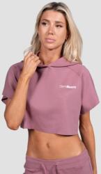 GymBeam Women‘s Relay Cropped Hoodie Haze XXL