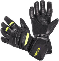 W-TEC Fűthető motoros és síkesztyű W-TEC HEATride fekete-fluo zöld M (20886-M)