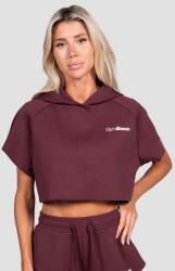 GymBeam Women‘s Relay Cropped Hoodie Fig L