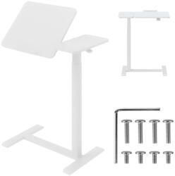 Maclean Birou Gaming Maclean mobile desk/laptop stand, white, height adjustment 76-109cm, max. 30kg , MC-120 W (MC-120 W) - pcone