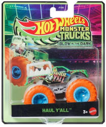 Mattel Monster Trucks sötétben világító kisautó 1: 64 - Haul Yall (JFX08-JFX21)