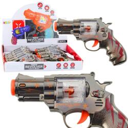 LeanToys Lean Toys Toy Gun Revolver Magazin Golyókkal Fények Hangok (24269) (24269)