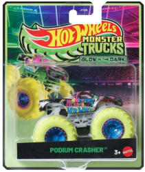 Mattel Monster Trucks sötétben világító kisautó 1: 64 - Podium Crasher (JFX08-JFX09)