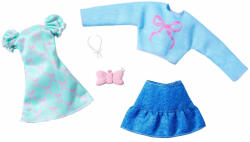 Mattel Ruhaszett dupla csomag - masnis mintás ruhák (GWF04-HYV05)