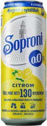 Soproni 0% citrom dobozos - 500ml